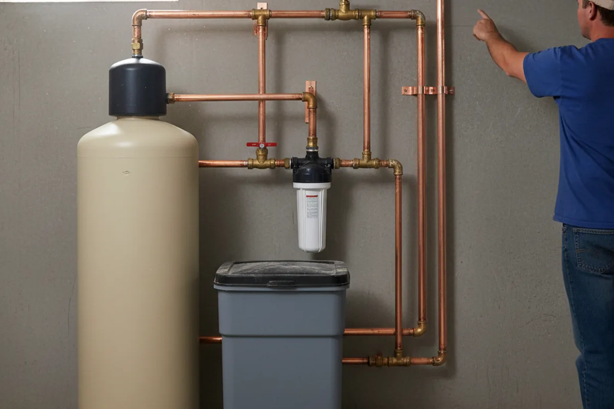 Whole-house water treatment system installed in Childwold